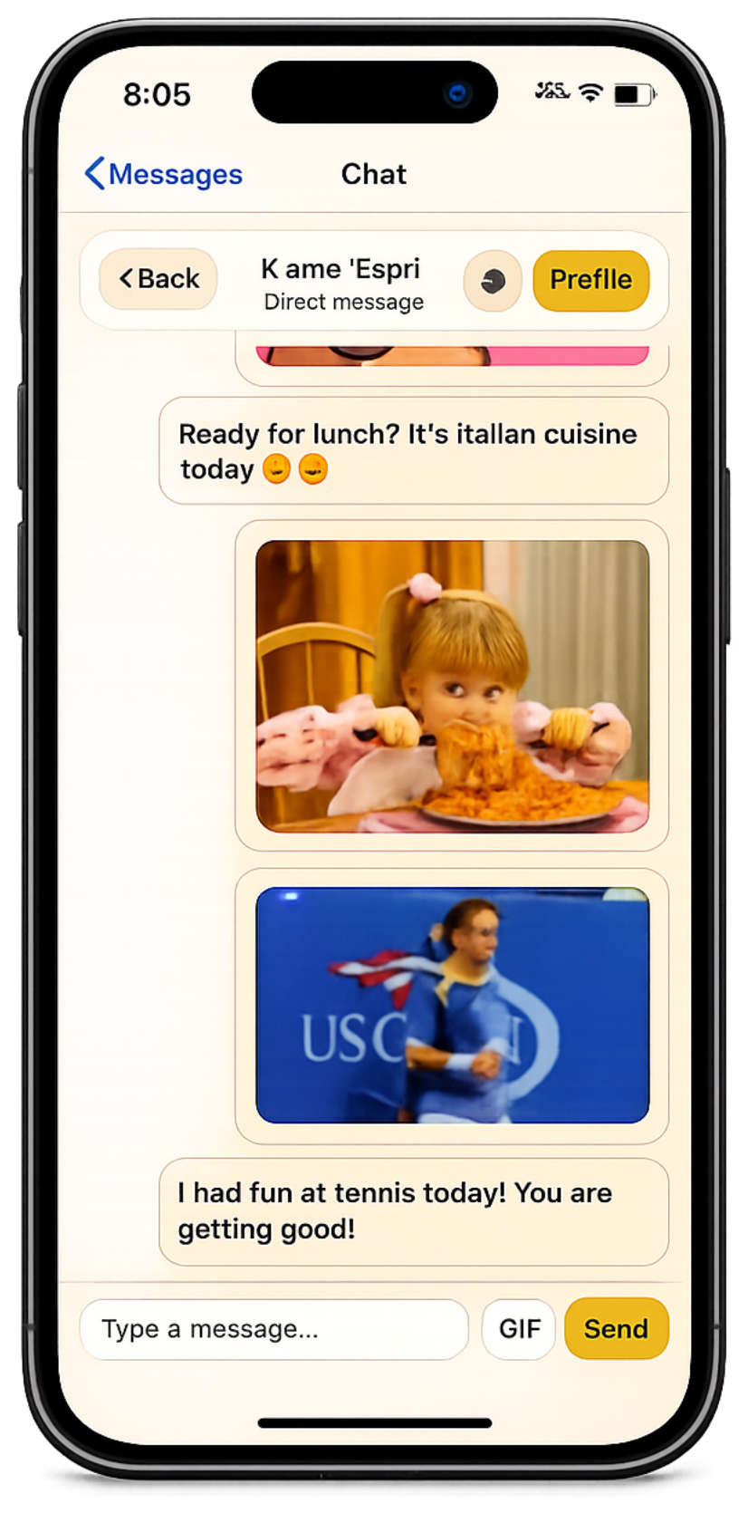3. Buddy Chat preview